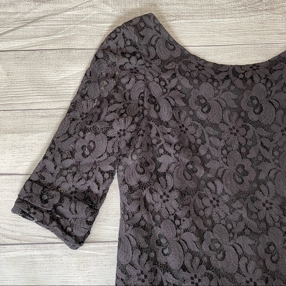 Shoshanna Lace Shift Mini Dress - Picture 4 of 12